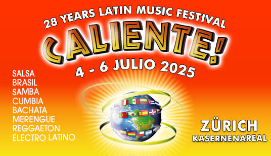 Caliente! Latin Music Festival - 4. bis 6. Juli 2025