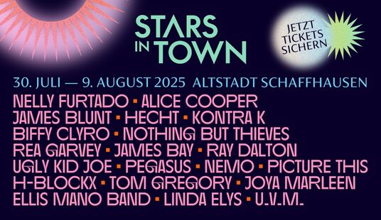 Stars in Town - 30. Juli bis 9. August 2025