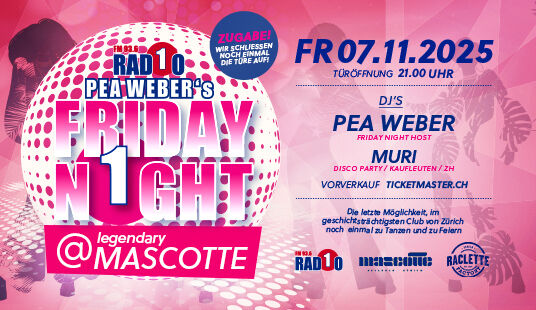 Friday Night Party - 7. November 2025